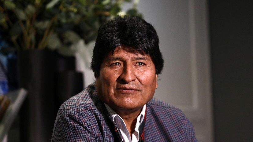 Моралес прокомментировал предъявленные в Боливии обвинения