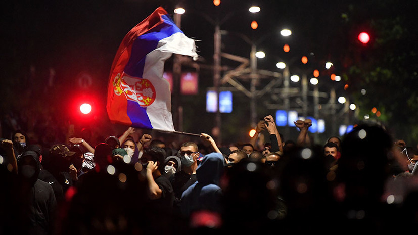 «Способы давления»: как антиправительственные протесты в Сербии могут повлиять на переговоры по Косову