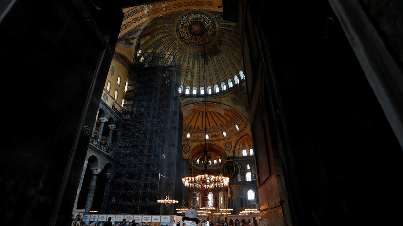 В РПЦ оценили решение Турции по статусу собора Святой Софии