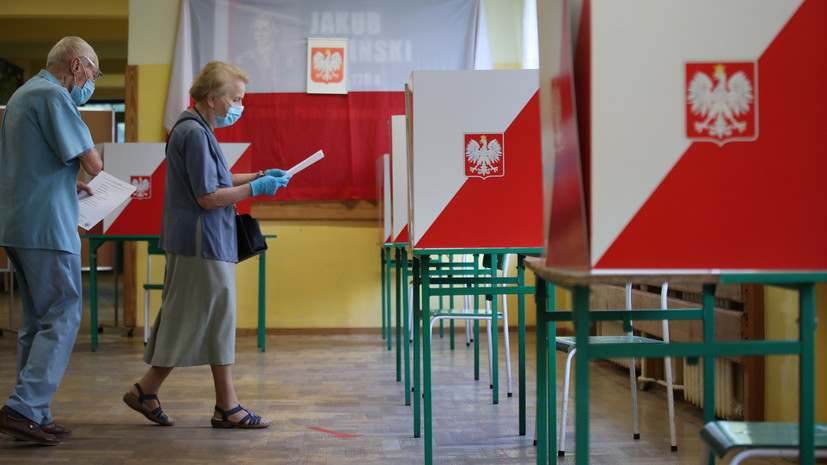 В Польше стартовал второй тур президентских выборов