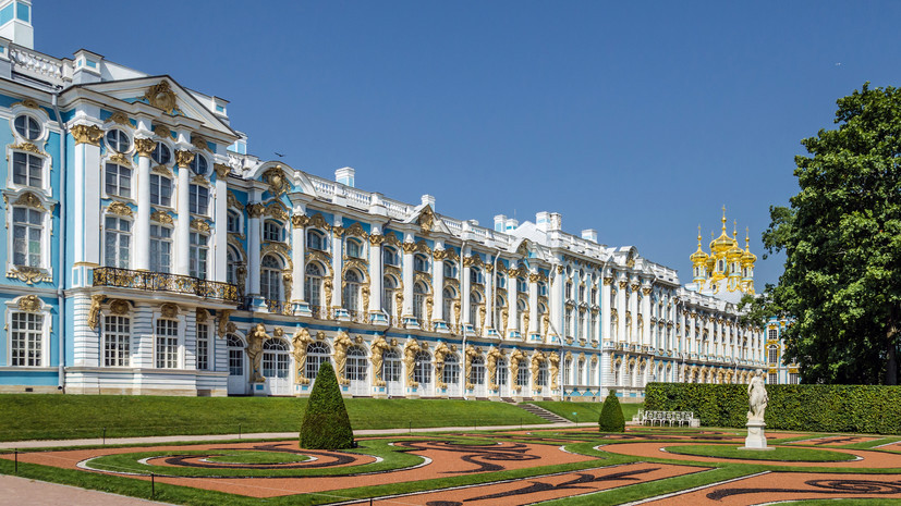 Екатерининский дворец в Петербурге открылся для посетителей
