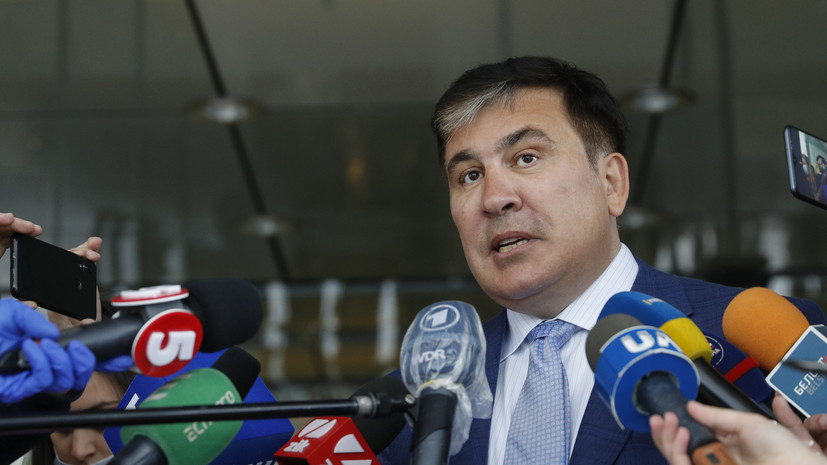 Саакашвили заявил о «больших планах» на Украину и Грузию