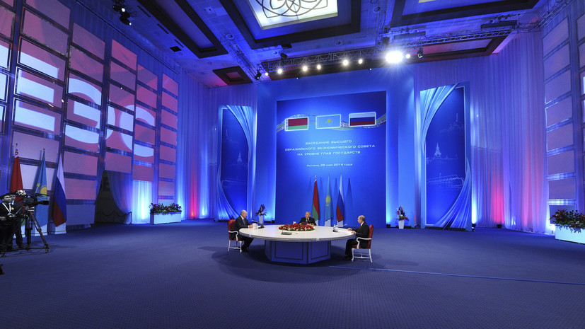 В Минске анонсировали заседание межправсовета ЕАЭС