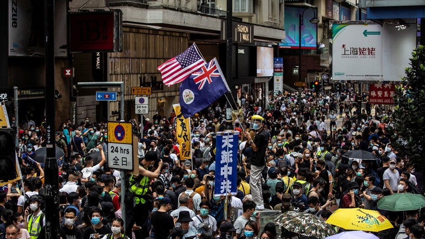 Китай введёт санкции против США из-за подписанного Трампом закона по Гонконгу