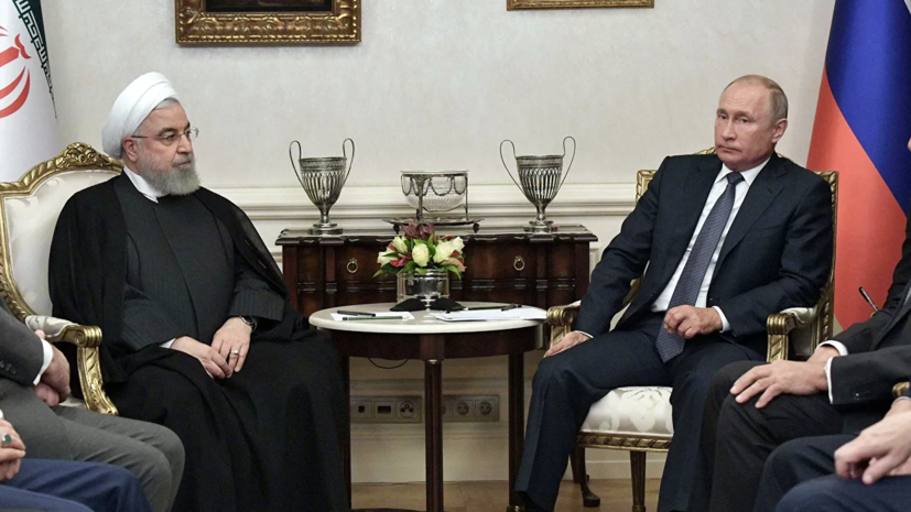 Путин и Рухани по телефону обсудили положение дел в Сирии