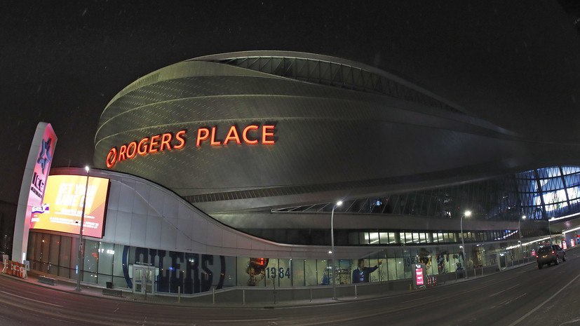 Ледовая арена в Эдмонтоне, где должен пройти рестарт сезона НХЛ, пострадала во время шторма