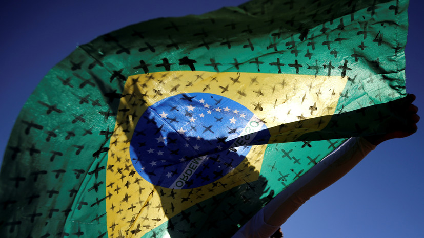 ВОЗ: Бразилия вышла на плато по коронавирусу