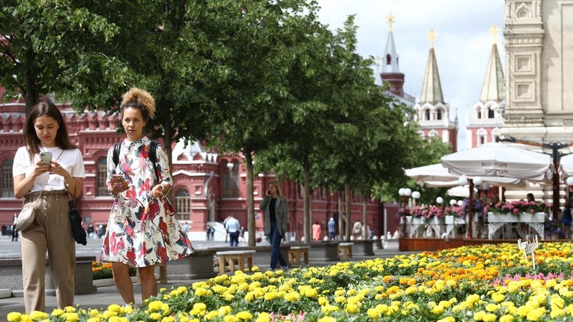 В Москве 19 июля ожидается до +23 °С