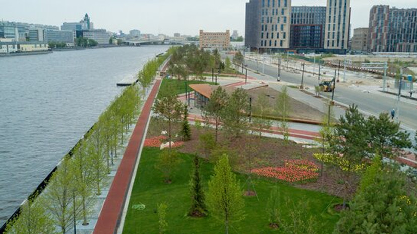 В Москомархитектуры рассказали о благоустройстве набережной Марка Шагала