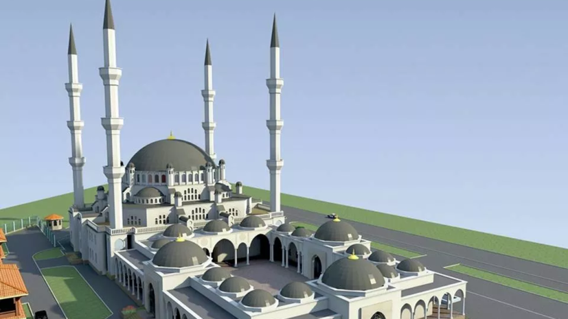 Строящуюся соборную мечеть в Симферополе распишут специалисты из Турции