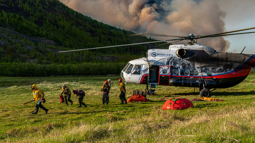Лесопожарные службы потушили в России 57 природных пожаров за сутки