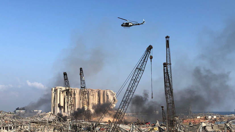 В посольстве России прокомментировали ситуацию со взрывом в Бейруте