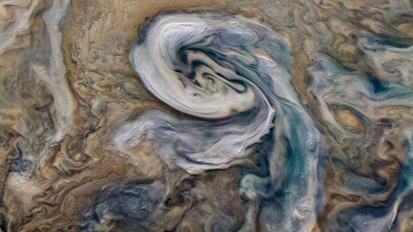 Незамерзающая вода: почему град на Юпитере на треть состоит из аммиака