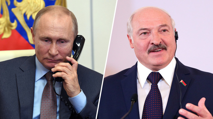 «Выражена уверенность, что ситуация будет урегулирована»: Путин и Лукашенко обсудили задержание 33 россиян