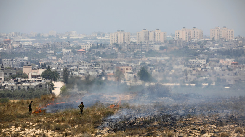 Армия Израиля сообщила о нанесении ударов по объектам ХАМАС в Газе