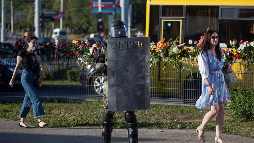 В МВД Белоруссии оценили ситуацию с протестами