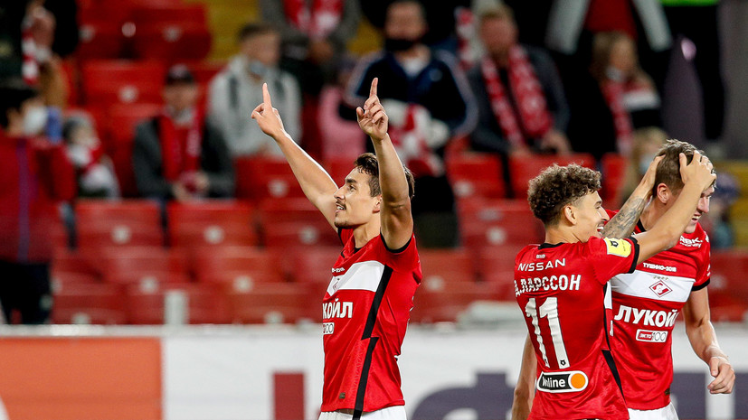 Тренер «Спартака» Хинкель доволен игрой команды в матче с «Ахматом»