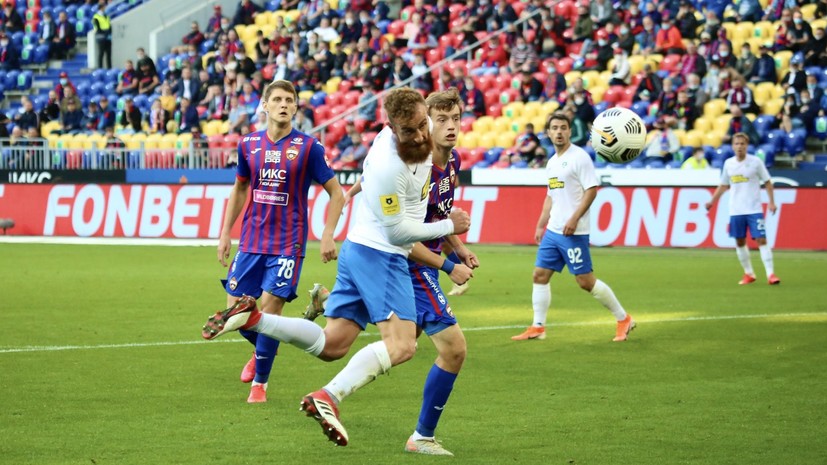Гол белоруса Шкурина помог ЦСКА обыграть «Тамбов» в матче второго тура РПЛ