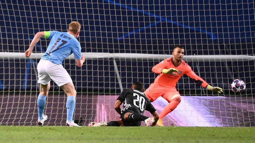 «Лион» обыграл «Манчестер Сити» и вышел в полуфинал ЛЧ