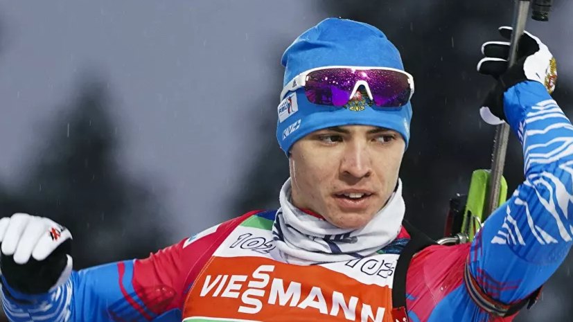 Биатлониста Поршнева задержали на осмотре в аэропорту из-за шутки тренеров