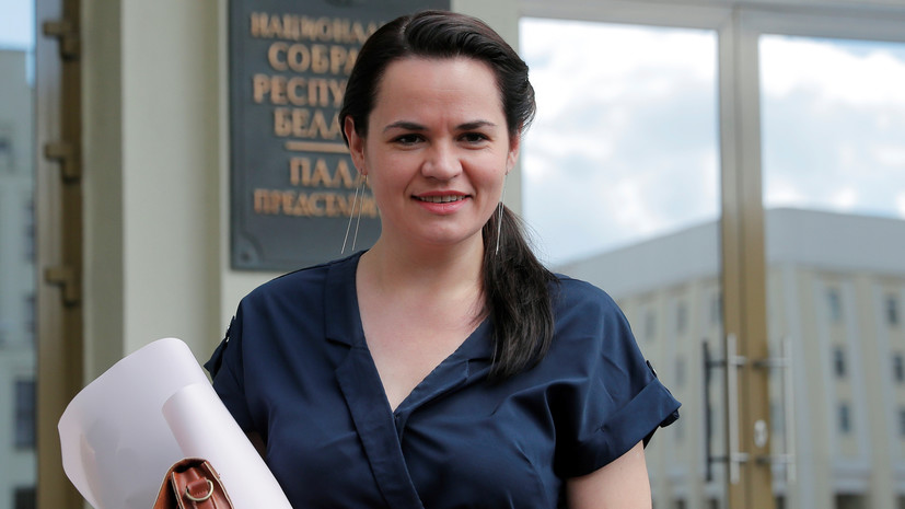Тихановская заявила о готовности стать национальным лидером Белоруссии