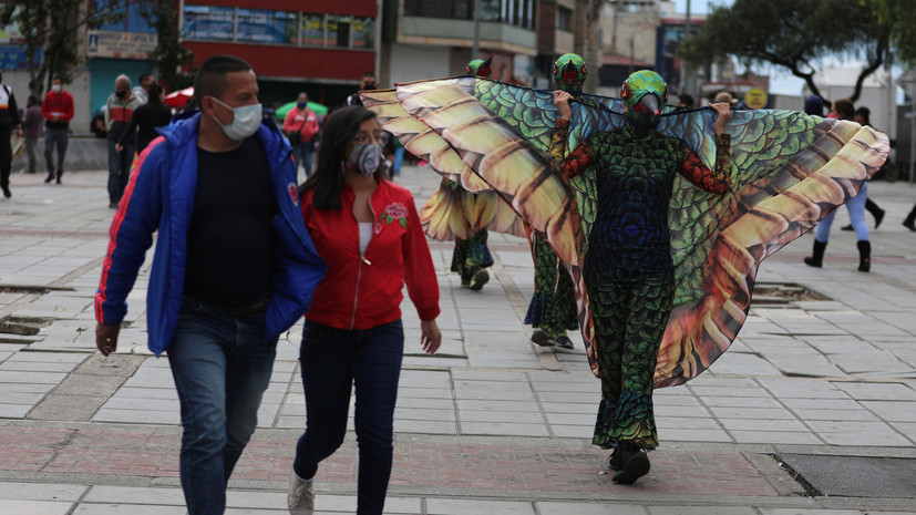 В Колумбии число выявленных случаев коронавируса достигло 476 660