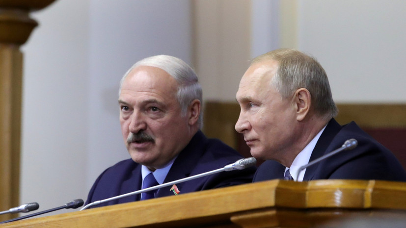 Путин провёл телефонные переговоры с Лукашенко