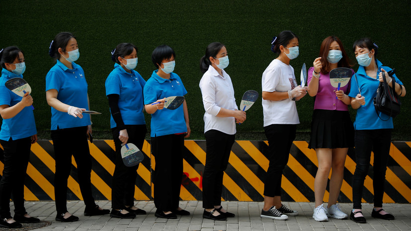 В Китае за сутки выявили 29 случаев заболевания коронавирусом