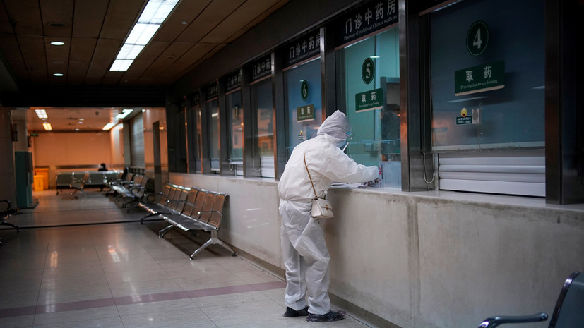В Китае за сутки выявили 45 случаев заболевания коронавирусом