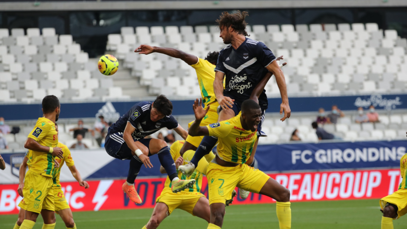 «Бордо» и «Нант» не выявили победителя в первом матче нового сезона Лиги 1
