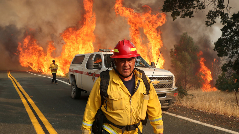 Пожары в Калифорнии уничтожили более 1400 зданий с 15 августа