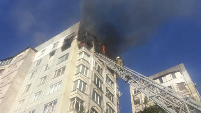 Прокуратура начала проверку по факту пожара в жилом доме в Керчи