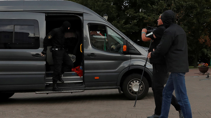 В Минске милиция задержала ряд журналистов