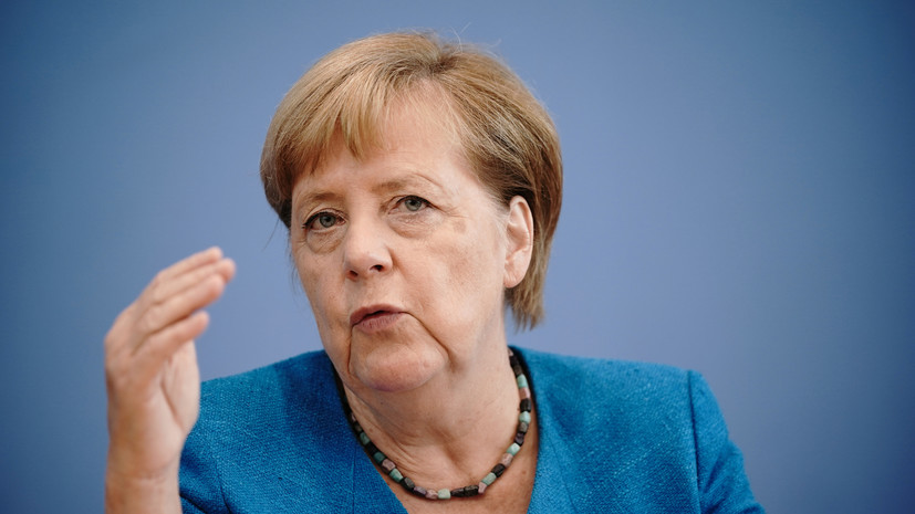 Меркель надеется, что российских силовиков не задействуют в Белоруссии
