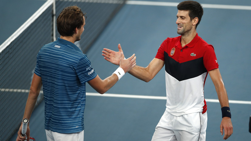 Медведев заявил, что обдумает инициативу Джоковича после US Open
