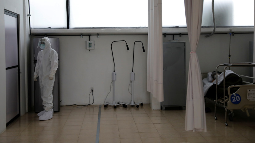 Число случаев коронавируса в Мексике достигло 591 712