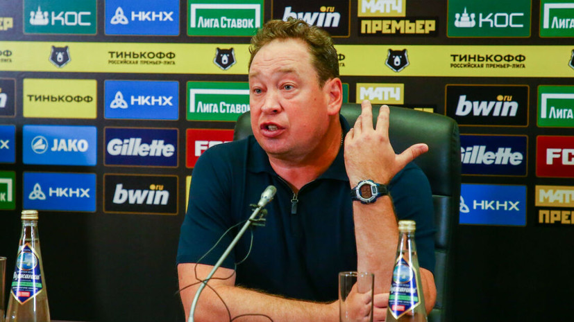 Слуцкий считает, что VAR мог бы помочь судье в некоторых моментах матча с «Тамбовом»