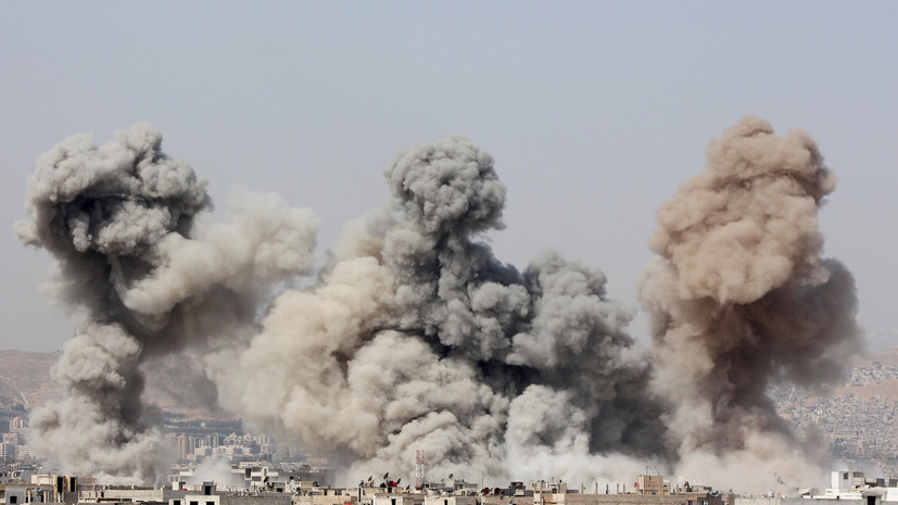 SANA: ПВО Сирии отражают ракетную атаку в пригороде Дамаска