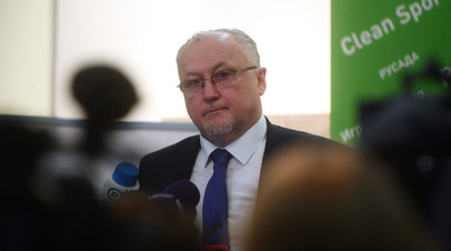 Генеральный директор национальной антидопинговой организации РУСАДА Юрий Ганус