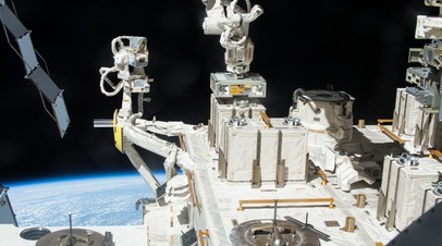 Внешний японский исследовательский экспериментальный модуль KIbo на Международной космической станции