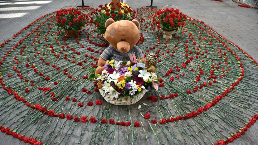 Акция памяти жертв трагедии в Беслане проходит в Москве