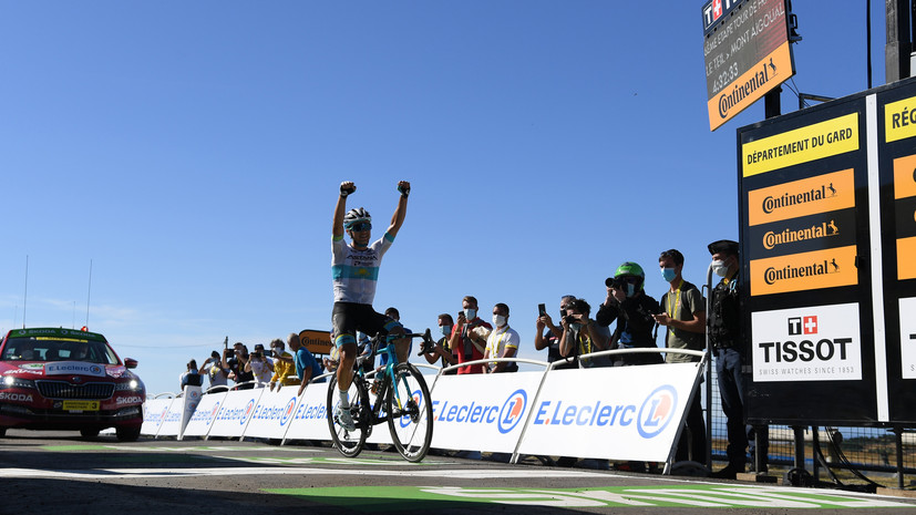 Луценко стал победителем шестого этапа «Тур де Франс»