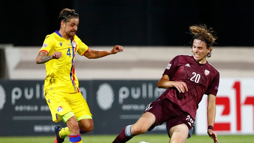 Латвия потеряла очки в домашнем матче с Андоррой