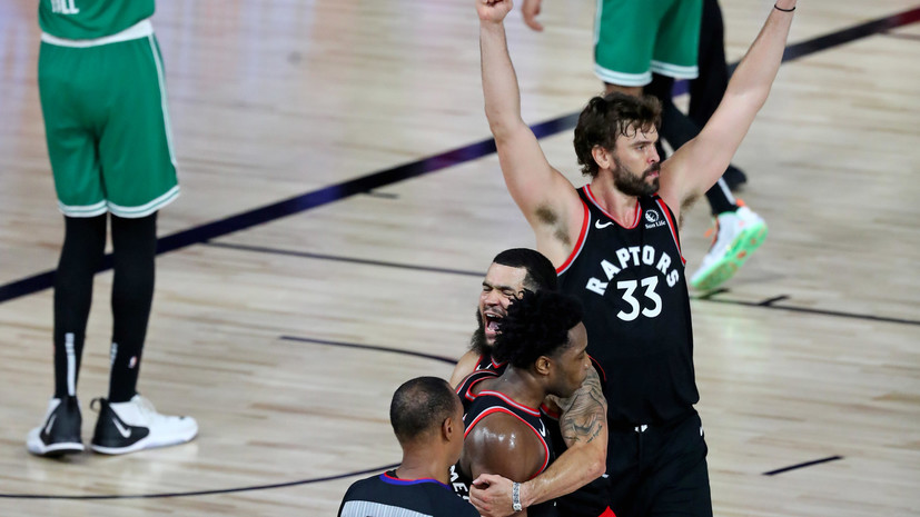 Бросок Ануноби с сиреной принёс «Торонто» победу над «Бостоном» в матче плей-офф НБА