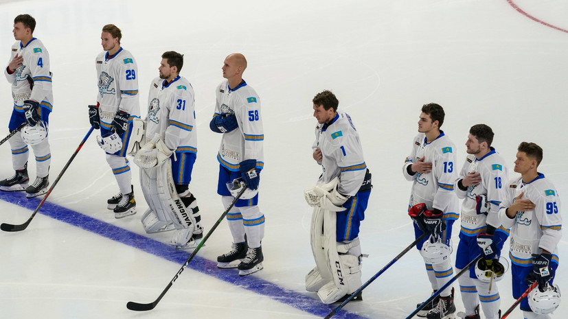 «Барыс» прибыл в Минск на матч КХЛ с «Динамо»