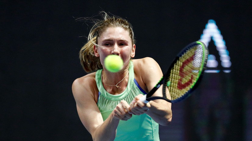 Матч Александровой на US Open не был доигран из-за дождя