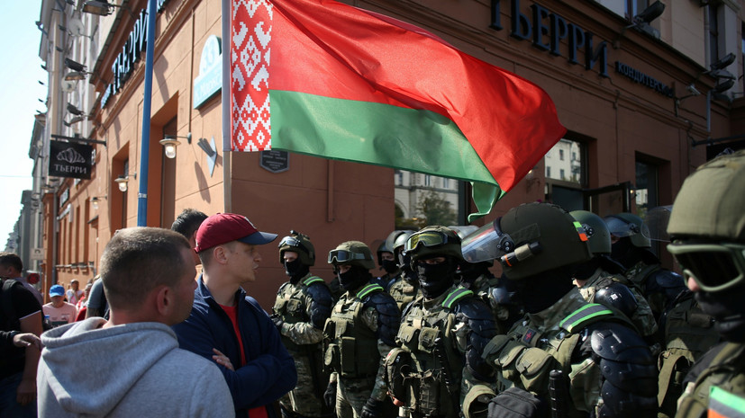 Белорусский силовик рассказал о переломе носа на протестах в августе