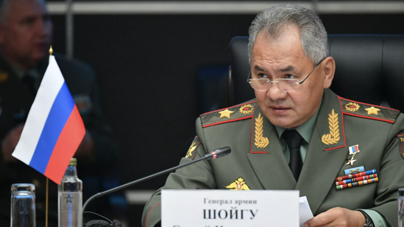 Шойгу: НАТО стремится к милитаризации Черноморского региона