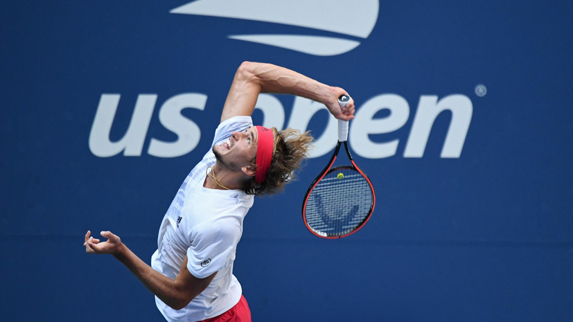Зверев стал первым полуфиналистом US Open