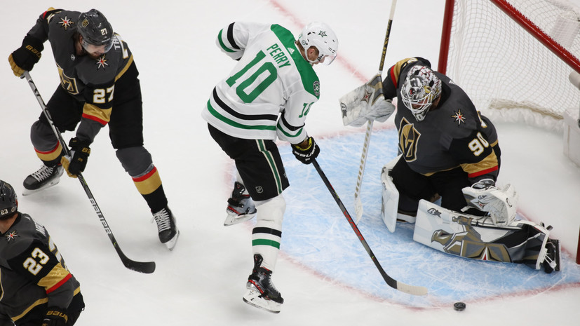«Вегас» сравнял счёт в серии плей-офф НХЛ с «Далласом»